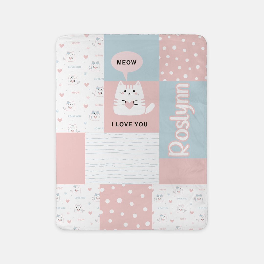 A-Meow-zingly Cute Blanket (B268)