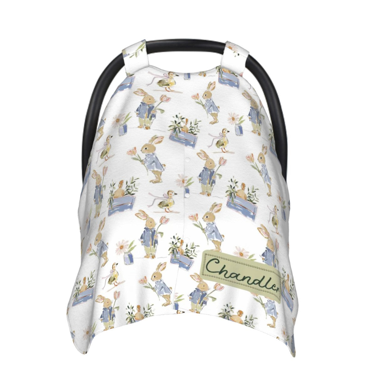 Storybook Bunny Car Seat Cover (A229)
