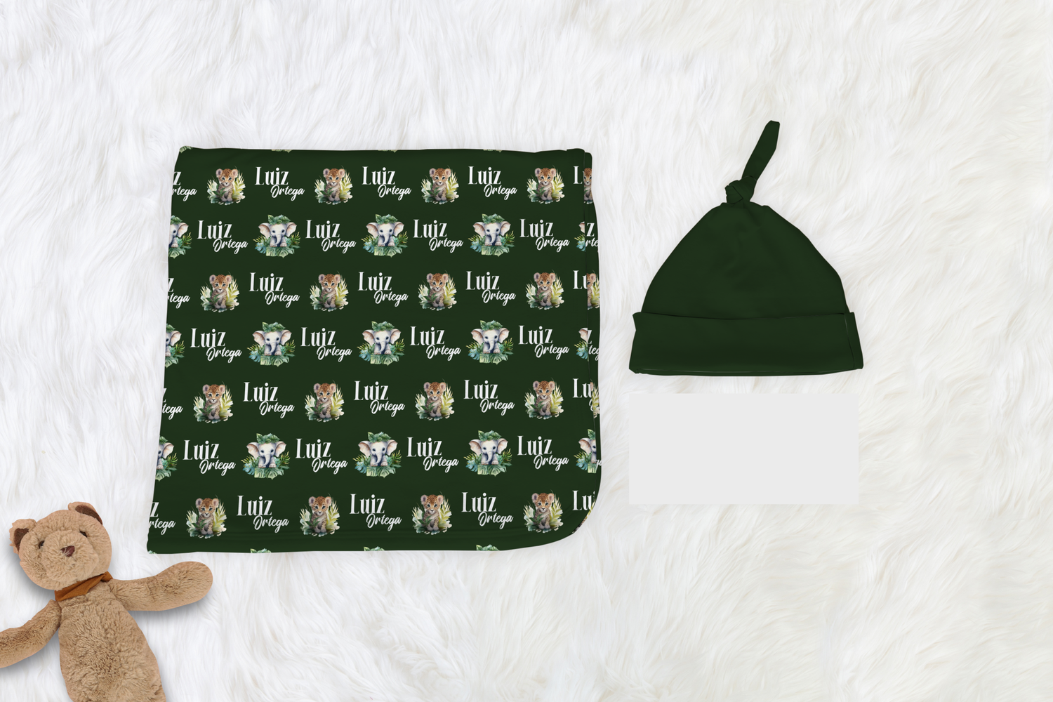 Stay Wild Swaddle Set (B111)